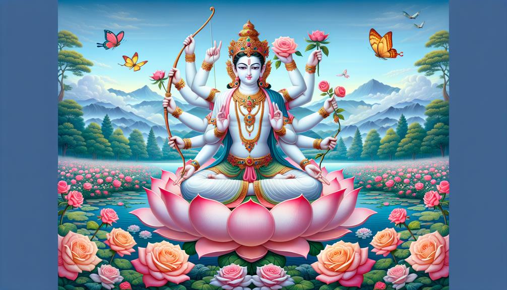 kama hindu god of love